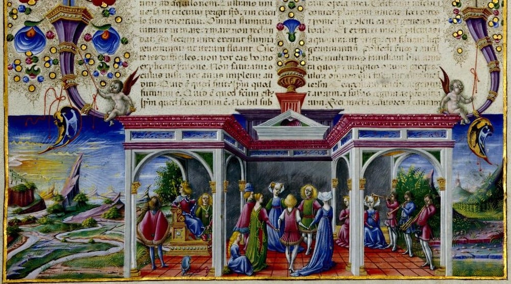 Cantieri paralleli. Lo studiolo di Belfiore e la Bibbia di Borso. 1447-1463